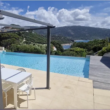 Villa Avec Piscine A Debordement Privee Vue - - Ouest Corse