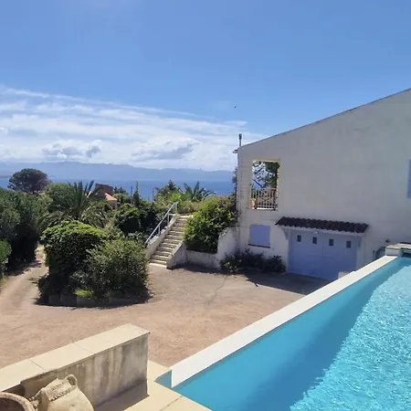 Avec Piscine A Debordement Privee Vue - - Ouest Corse Villa