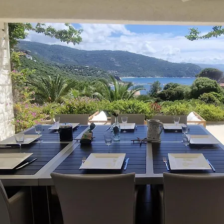 Villa Avec Piscine A Debordement Privee Vue - - Ouest Corse Cargese